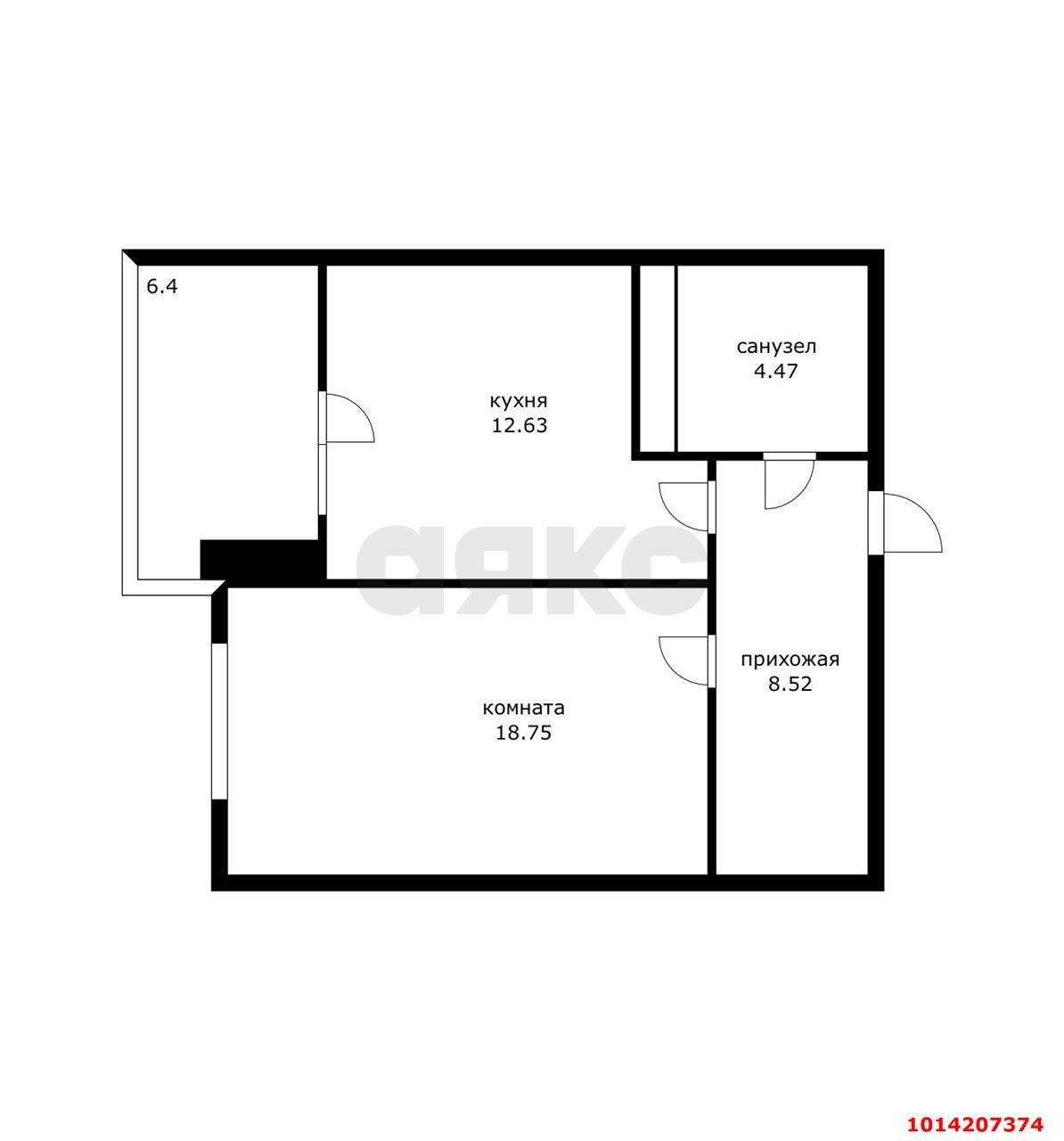 Фото №10: 1-комнатная квартира 51 м² - Краснодар, жилой комплекс Аврора, ул. имени Дзержинского, 95