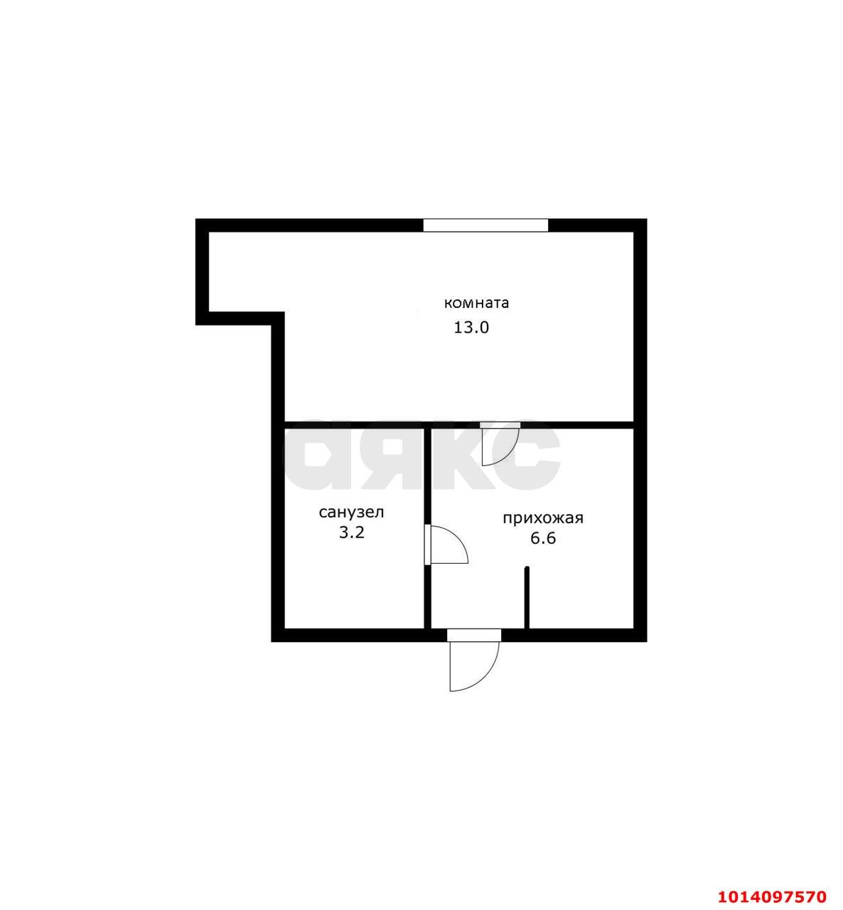 Фото №17: Студия 22 м² - Краснодар, Светлоград, ул. Красных Партизан, 1/3