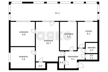 Фото №3: 4-комнатная квартира 87 м² - Краснодар, мкр. Фестивальный, ул. Атарбекова, 28