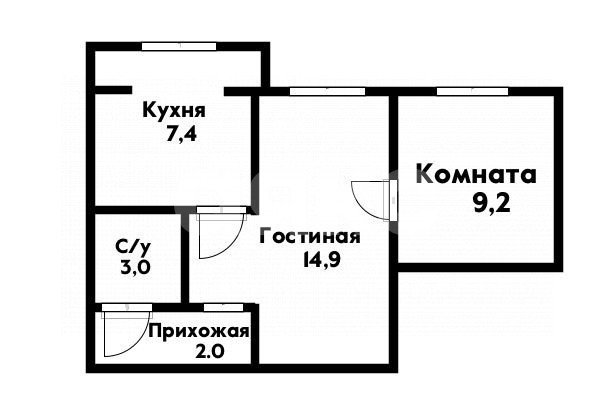 Фото №6: 2-комнатная квартира 40 м² - Геленджик, Толстый Мыс, ул. Гринченко, 36