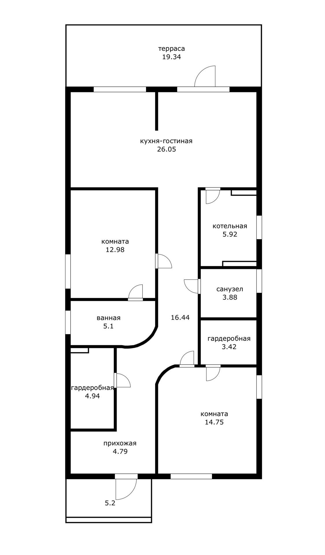 Фото №18: Дом 122 м² + 3.1 сот. - Краснодар, Западный внутригородской округ, мкр. Фестивальный, ул. Герцена, 4
