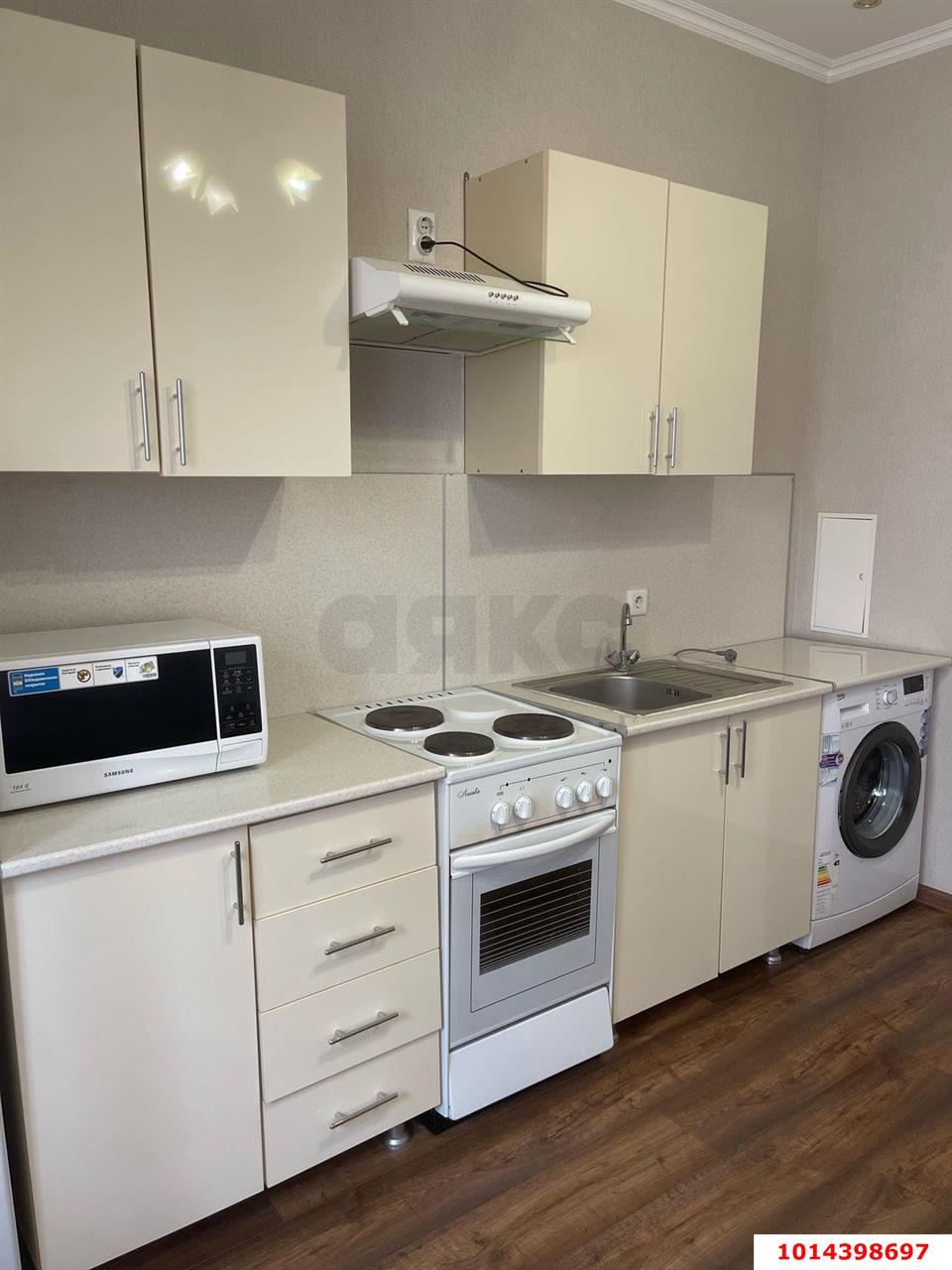 Фото №6: 1-комнатная квартира <span class="whitespace-nowrap">45 м²</span>, <span class="whitespace-nowrap">4/16 эт.</span> - Краснодар, Прикубанский внутригородской округ, Фестивальный, ЖК Екатеринодар, мкр. Солнечный, ул. Архитектора Петина, 18/3