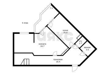 Фото №3: 4-комнатная квартира 145 м² - Энем, ул. Фрунзе, 12