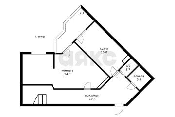 Фото №3: 4-комнатная квартира 145 м² - Энем, ул. Фрунзе, 12