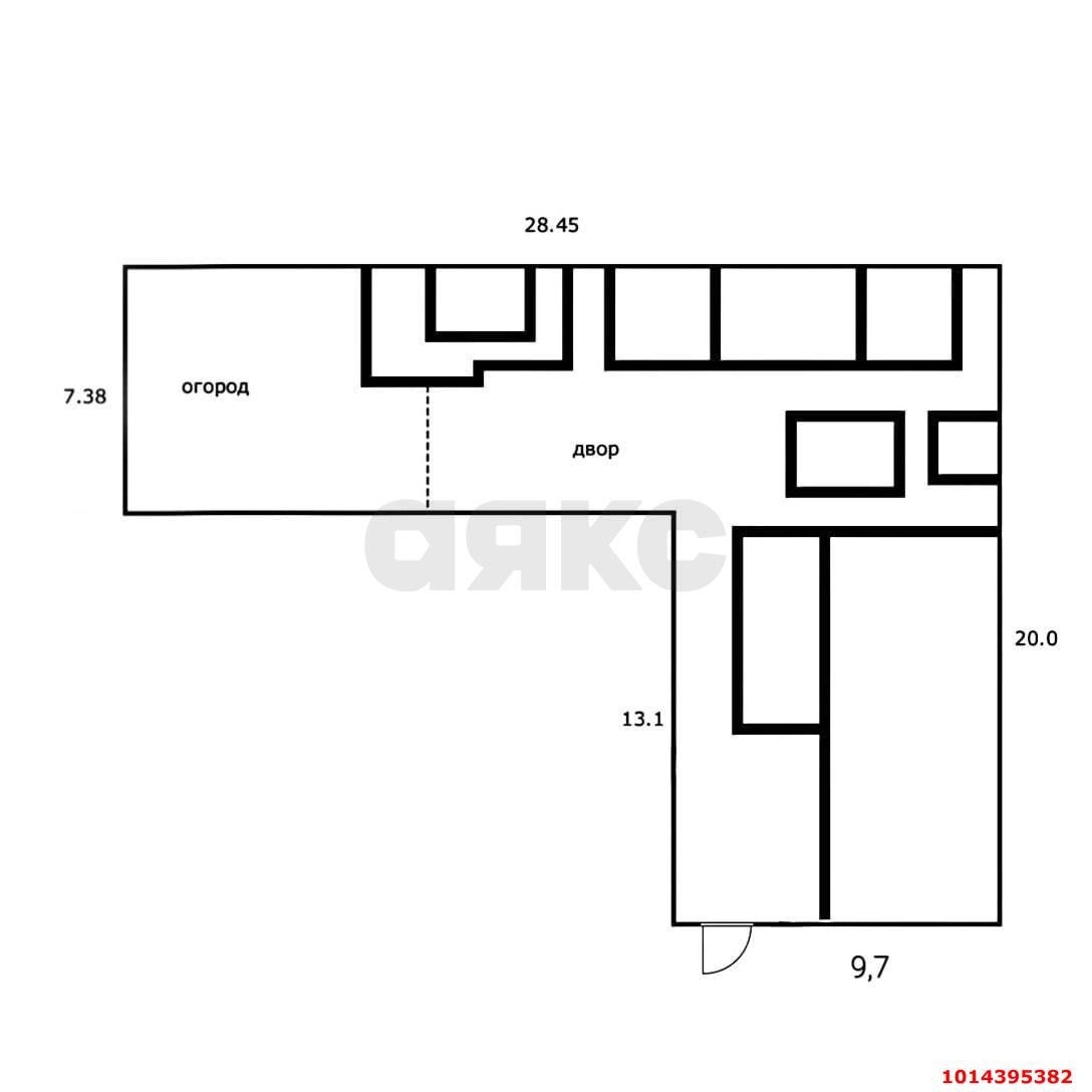 Фото №5: Земельный участок под ИЖС 3.3 сот. - Краснодар, Центральный, ул. Ломоносова, 93