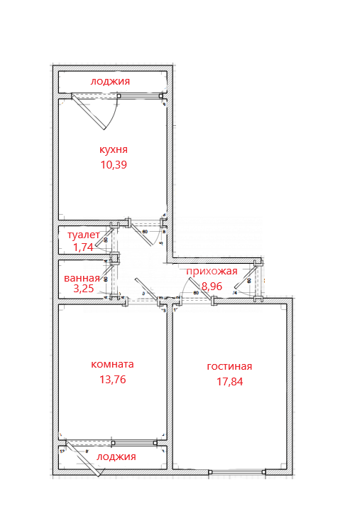 Фото №26: 2-комнатная квартира 58 м² - Темрюк, ул. Дальняя, 30