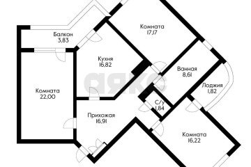 Фото №2: 3-комнатная квартира 115 м² - Краснодар, мкр. жилой комплекс Краснодар Сити, ул. Шоссе Нефтяников, 18к4