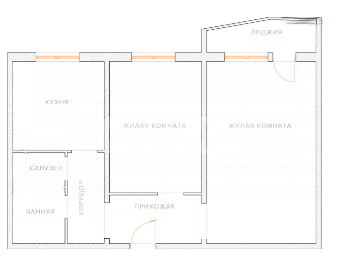 Фото №20: 2-комнатная квартира 51 м² - Волгоград, 503-й, ул. Кирова, 96