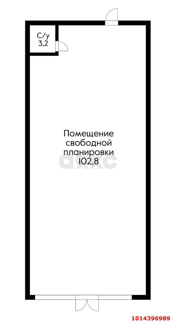 Фото №5: Торговое помещение 106 м² - Краснодар, Завод Измерительных Приборов, ул. Московская, 69/1