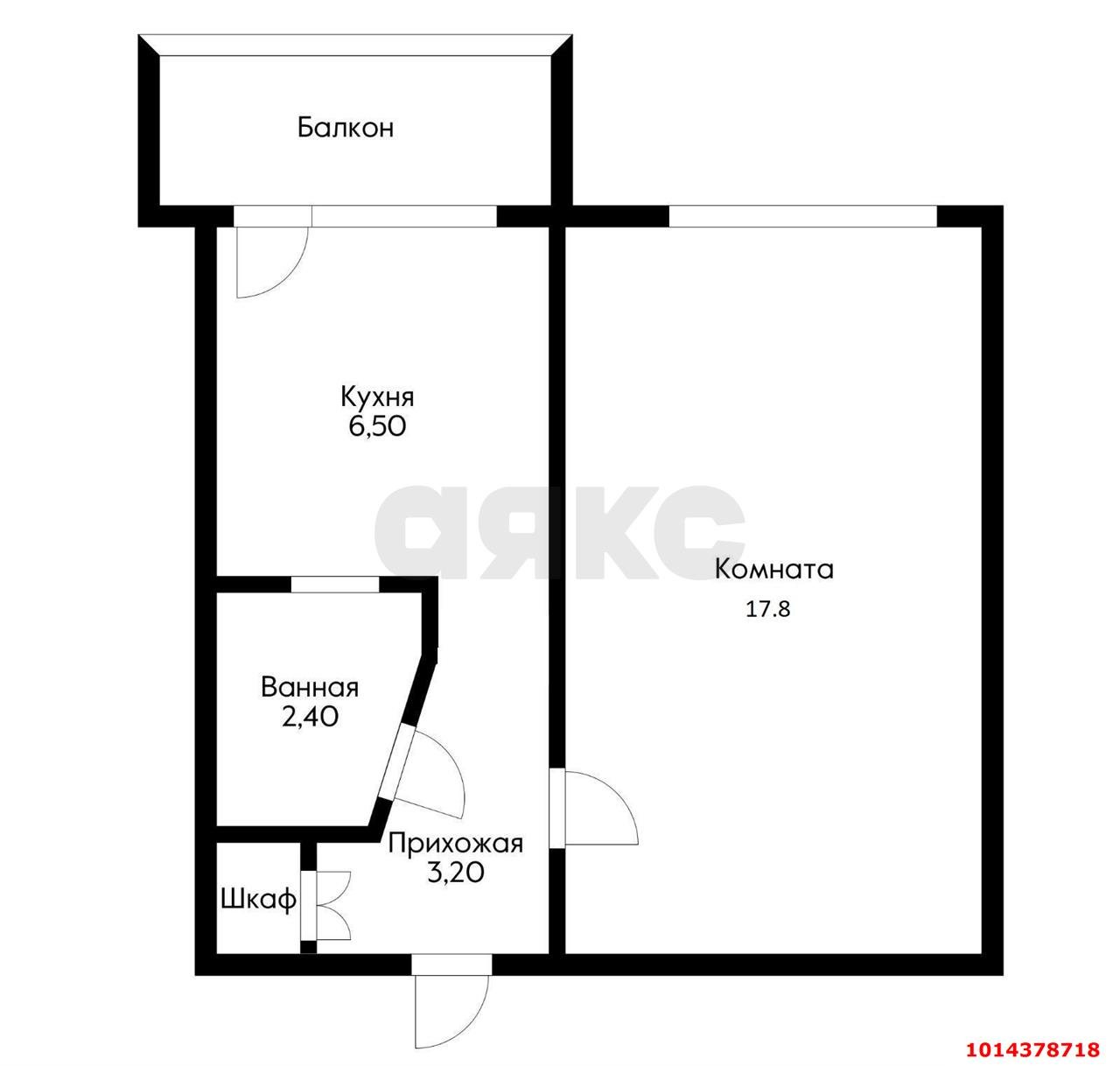 Фото №3: 1-комнатная квартира 31 м² - Краснодар, Славянский, ул. Азовская, 11