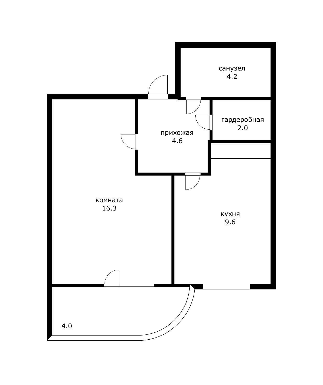 Фото №8: 1-комнатная квартира 40 м² - Краснодар, Центральный внутригородской округ, Черёмушки, мкр. жилой комплекс Фонтаны, ул. Воронежская, 47Д