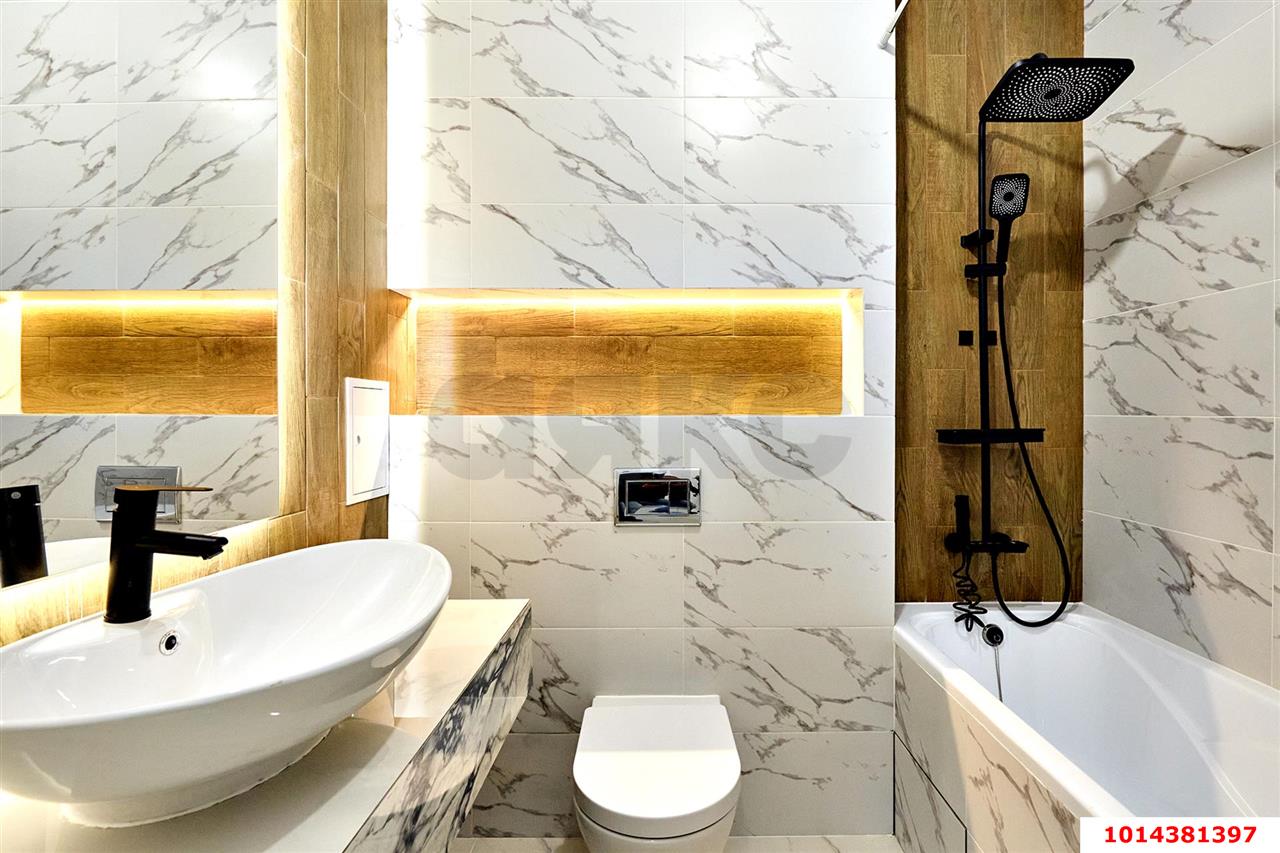 Фото №6: 1-комнатная квартира 42 м² - Краснодар, жилой комплекс Аквамарин, ул. Уральская, 75к2