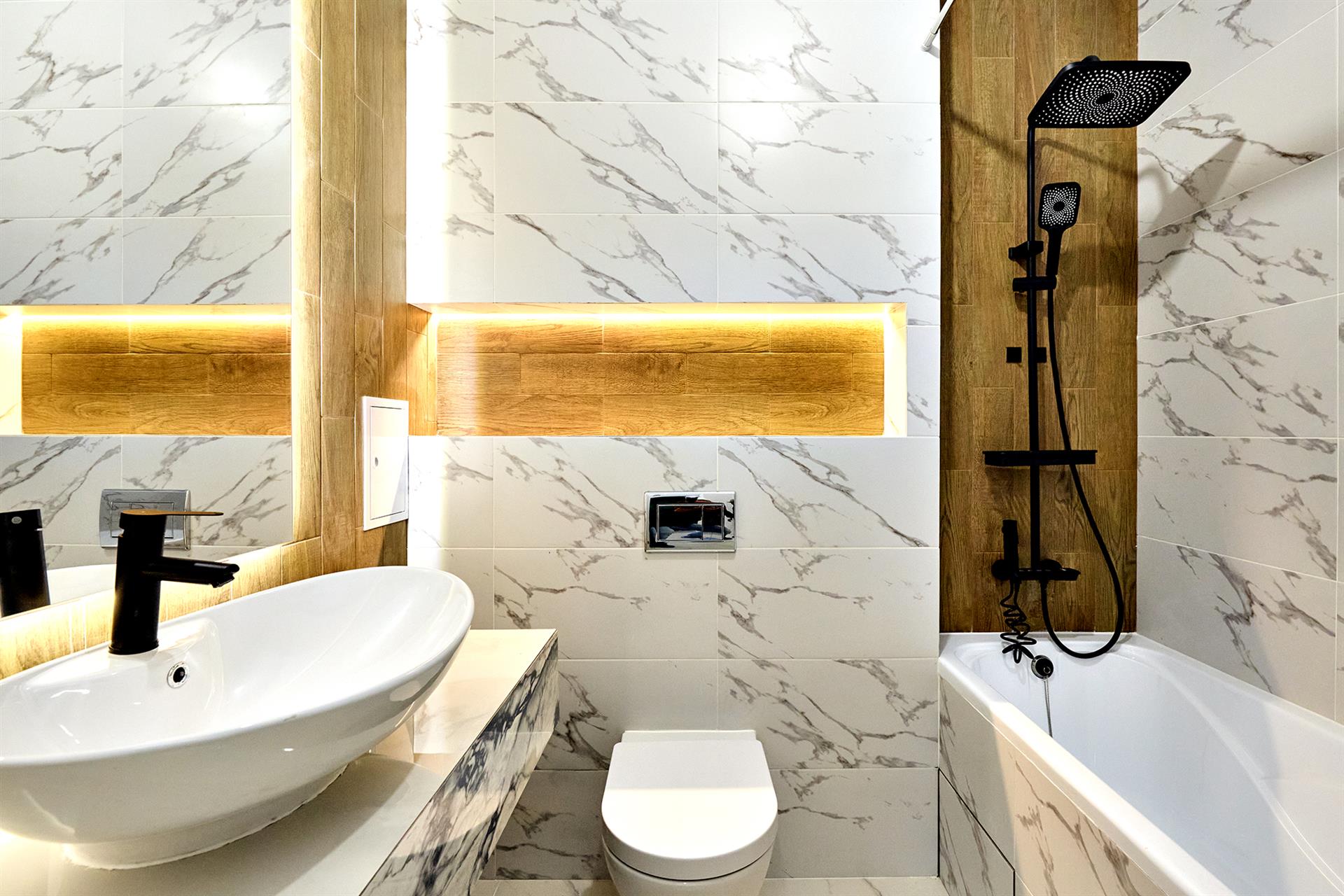 Фото №6: 1-комнатная квартира 42 м² - Краснодар, Карасунский внутригородской округ, Хлопчато-бумажный Комбинат, мкр. жилой комплекс Аквамарин, ул. Уральская, 75к2