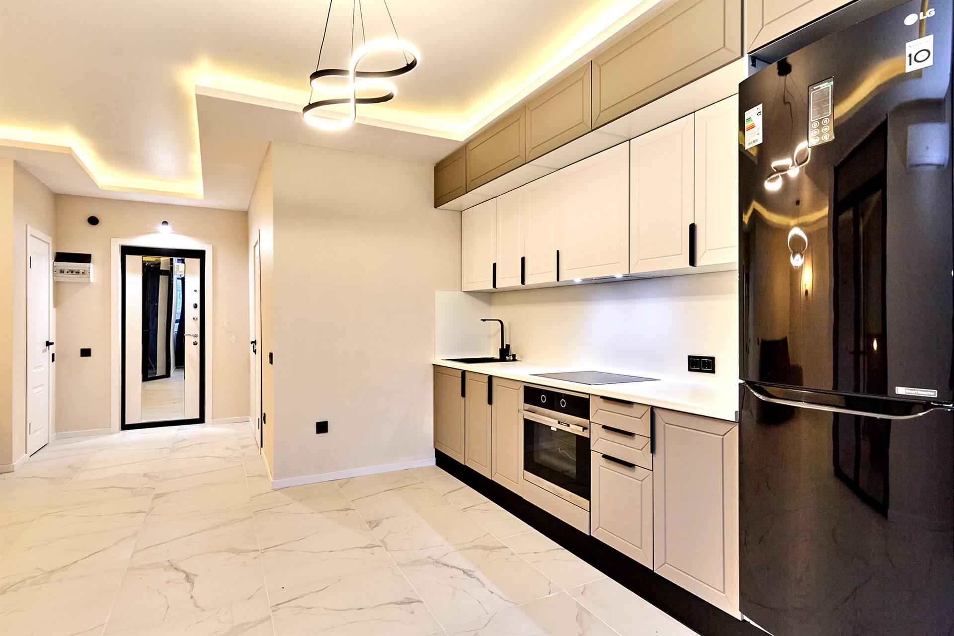 Фото №7: 1-комнатная квартира 43 м² - Краснодар, Карасунский внутригородской округ, Хлопчато-бумажный Комбинат, мкр. жилой комплекс Аквамарин, ул. Уральская, 75к2