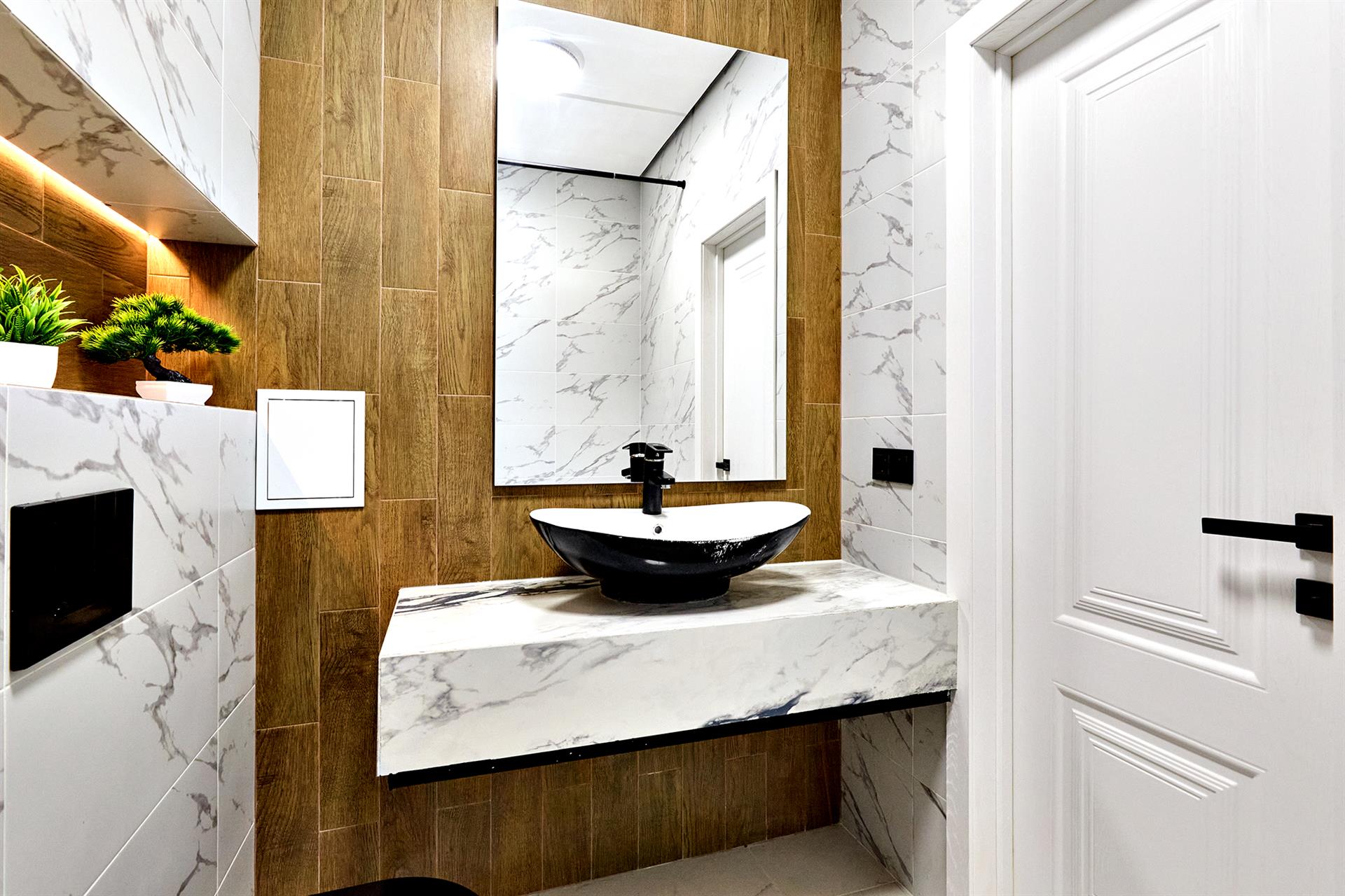 Фото №10: 1-комнатная квартира 43 м² - Краснодар, Карасунский внутригородской округ, Хлопчато-бумажный Комбинат, мкр. жилой комплекс Аквамарин, ул. Уральская, 75к2