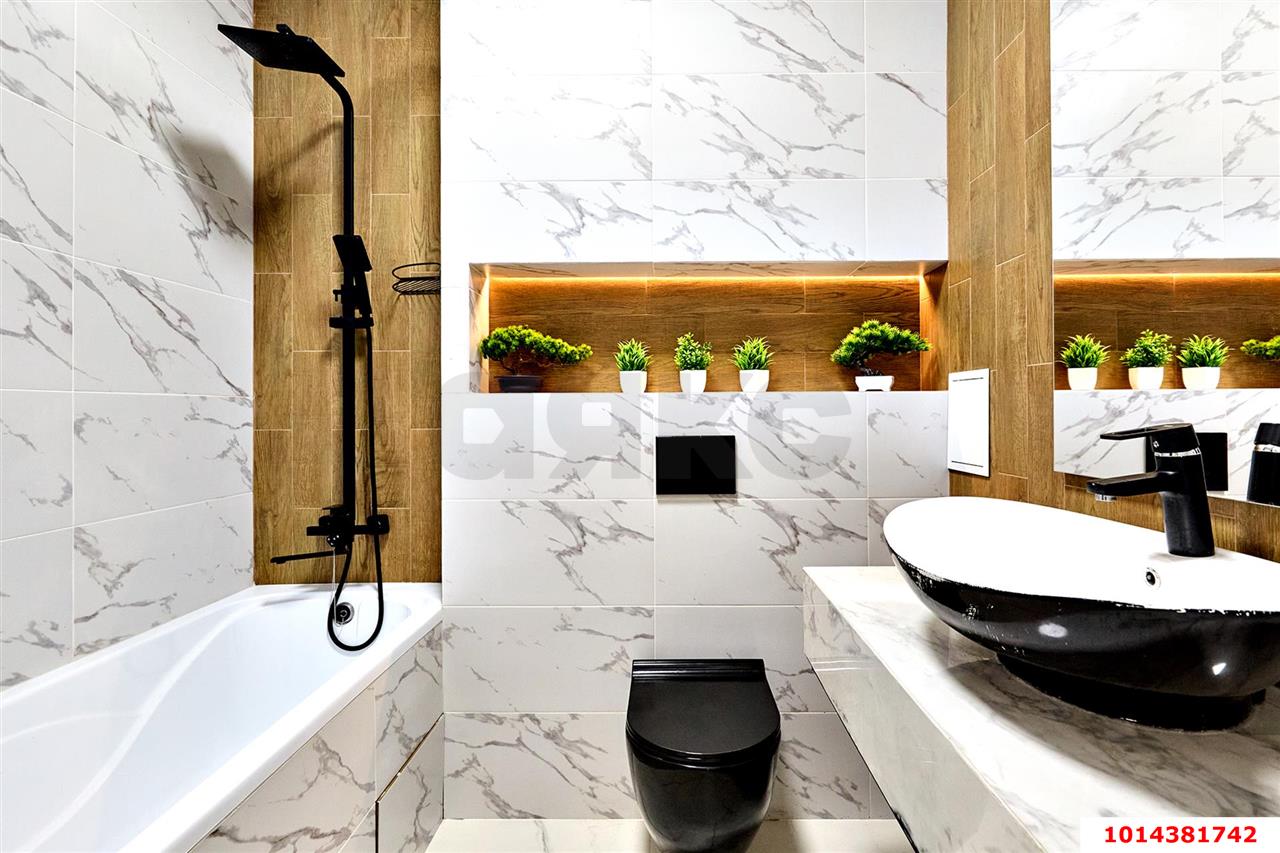 Фото №8: 1-комнатная квартира 43 м² - Краснодар, жилой комплекс Аквамарин, ул. Уральская, 75к2