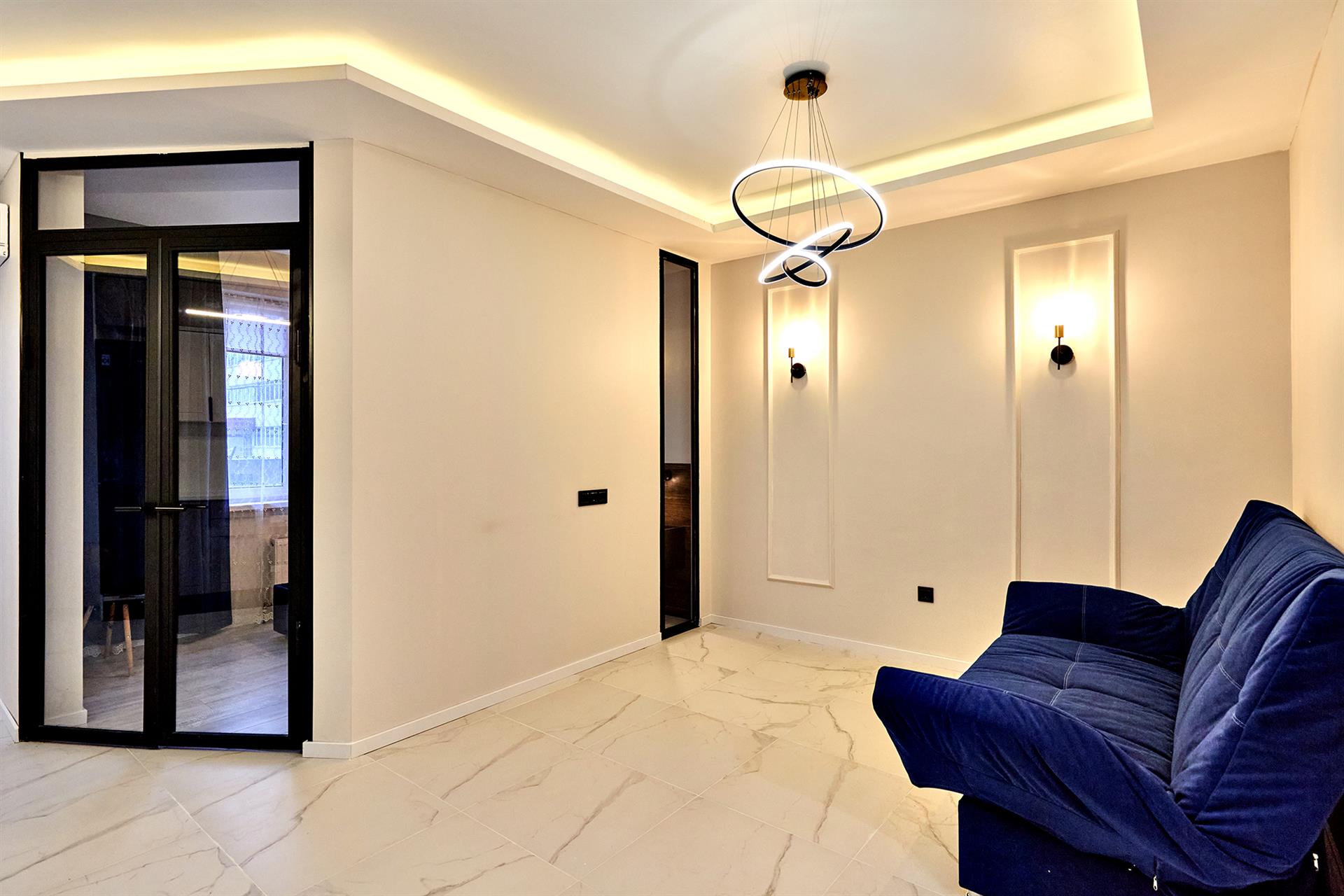 Фото №6: 1-комнатная квартира 43 м² - Краснодар, Карасунский внутригородской округ, Хлопчато-бумажный Комбинат, мкр. жилой комплекс Аквамарин, ул. Уральская, 75к2