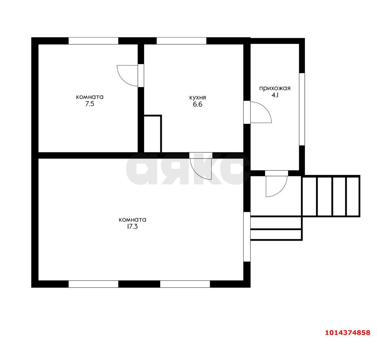 Фото №8: Дом 32 м² + 6.49 сот. - Железнодорожник, Карасунский внутригородской округ, ул. Садовая, 15