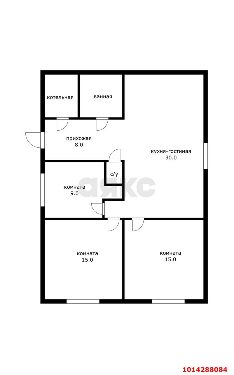 Фото №1: Дом 83 м² + 4.6 сот. - Октябрьский, Луч, ул. Садовая