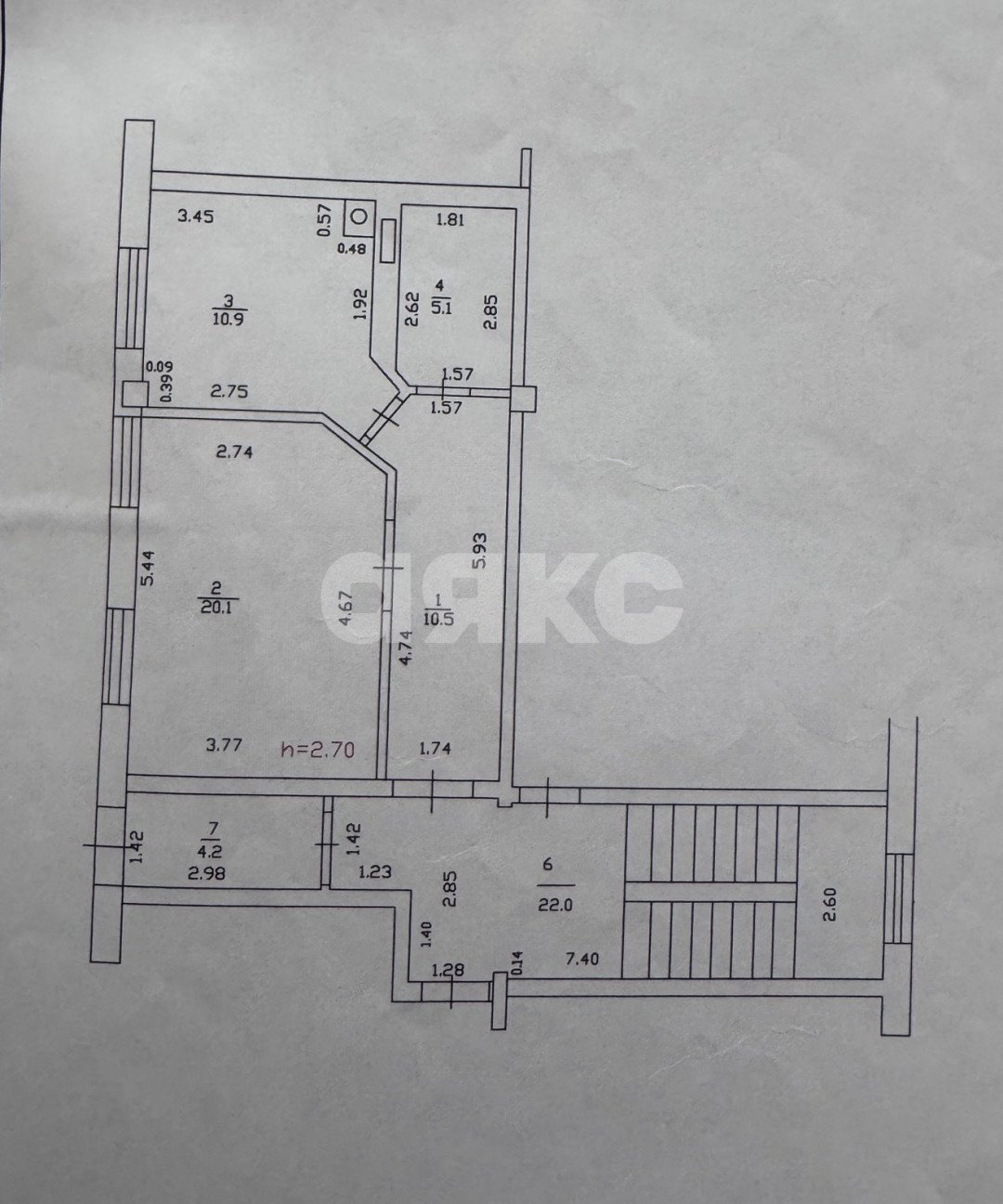 Фото №17: 1-комнатная квартира 46 м² - Горячий Ключ, Администрация, ул. Ленина, 212А