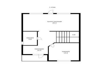 Фото №1: Дом 110 м² - Краснодар, п. коттеджный  Вилланова, ул. Югорская, 45