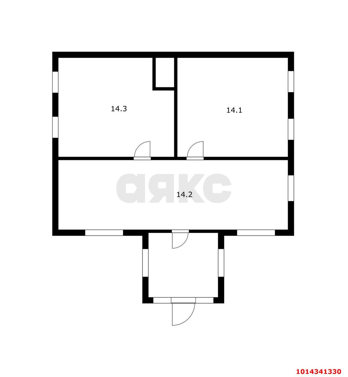 Фото №8: Дом 43 м² + 17.46 сот. - Тлюстенхабль, ул. Хакурате, 13