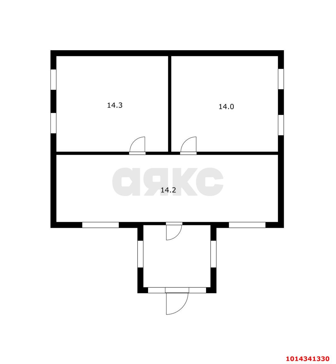 Фото №7: Дом 43 м² + 17.46 сот. - Тлюстенхабль, ул. Хакурате, 13