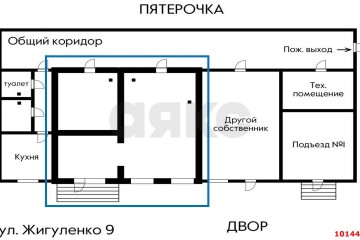 Фото №2: Торговое помещение 59 м² - Краснодар, мкр. жилой комплекс Победа, ул. Евгении Жигуленко, 9