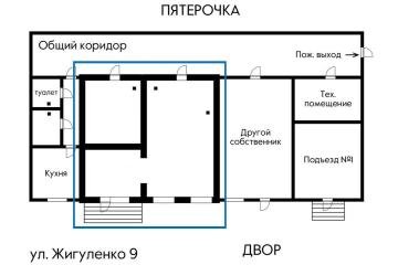 Фото №2: Коммерция 58 м² - Краснодар, мкр. жилой комплекс Победа, ул. Евгении Жигуленко, 9
