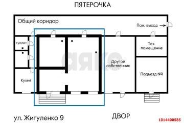 Фото №2: Коммерция 58 м² - Краснодар, мкр. жилой комплекс Победа, ул. Евгении Жигуленко, 9