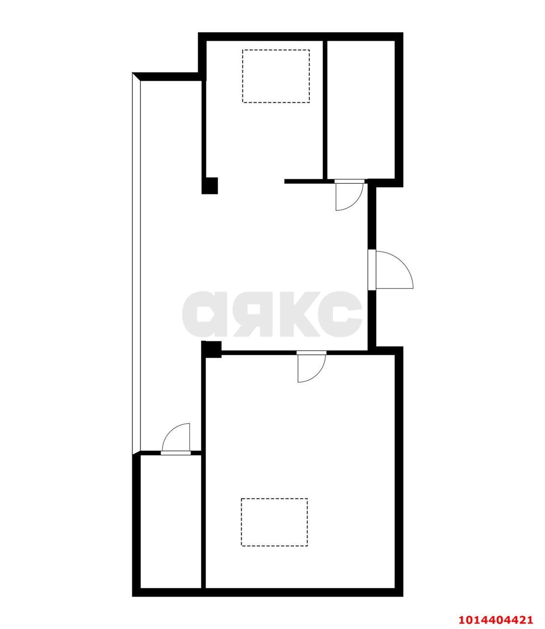 Фото №13: 1-комнатная квартира 60 м² - Краснодар, Прикубанский внутригородской округ, мкр. Немецкая Деревня, пр-кт Гёте, 10