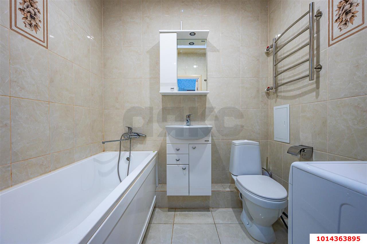 Фото №6: 1-комнатная квартира 39 м² - Краснодар, Славянский, ул. Заполярная, 35к9