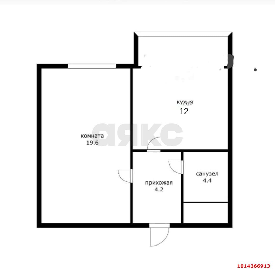 Фото №11: 1-комнатная квартира 40 м² - Краснодар, Славянский, ул. Красных Партизан, 103