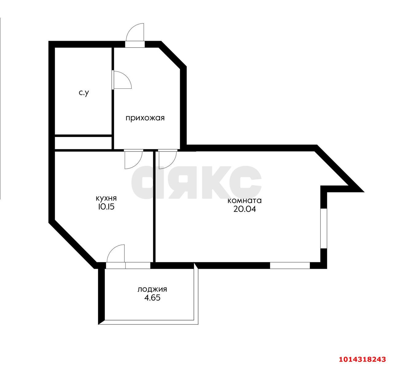 Фото №14: 1-комнатная квартира 48 м² - Краснодар, 2-я Площадка, ул. Ветеранов, 85к1