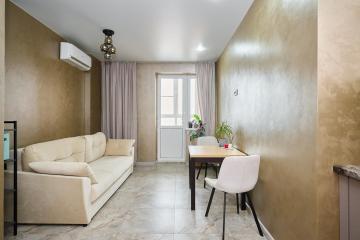 Фото №3: 1-комнатная квартира 48 м² - Краснодар, мкр. Гидростроителей, ул. имени Снесарева, 10/1