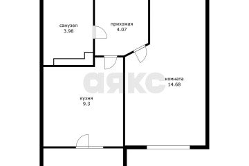 Фото №2: 1-комнатная квартира 32 м² - Краснодар, мкр. Достояние, 