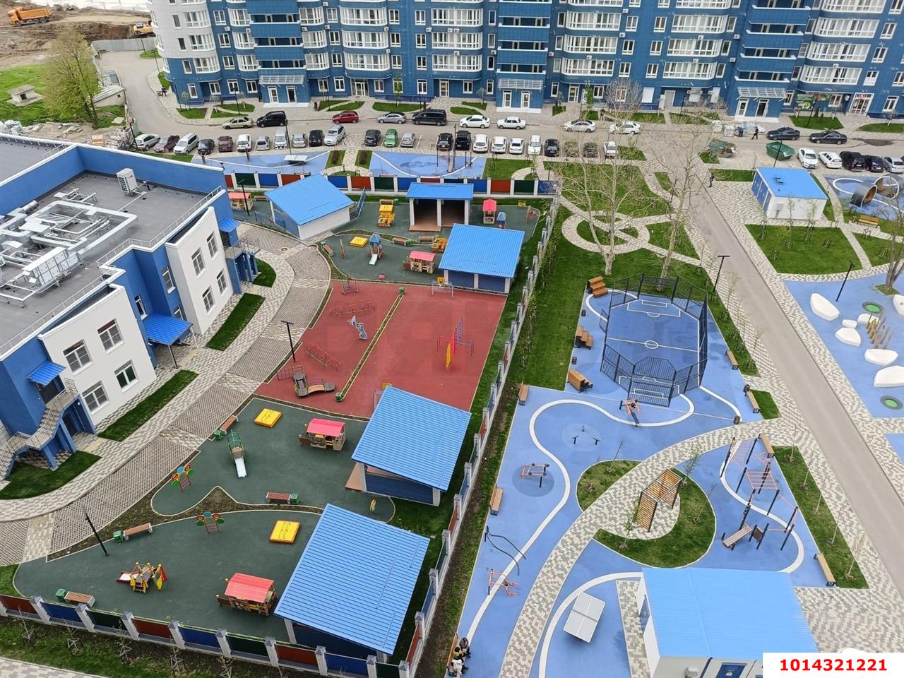 Фото №2: 1-комнатная квартира 39 м² - Краснодар, жилой комплекс Фонтаны, ул. Воронежская, 47/10