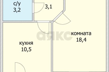 Фото №4: 1-комнатная квартира 36 м² - Новая Адыгея, мкр. жилой комплекс Мега, ул. Бжегокайская, 90/3к4