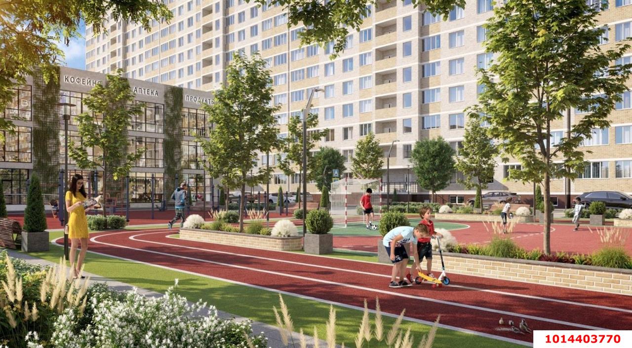 Фото №9: 1-комнатная квартира 37 м² - Краснодар, Славянский, ул. Заполярная, 39к10