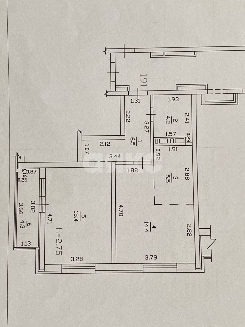 Фото №10: 1-комнатная квартира 50 м² - Горячий Ключ, ЖК Горячий, ул. Ярославского, 111