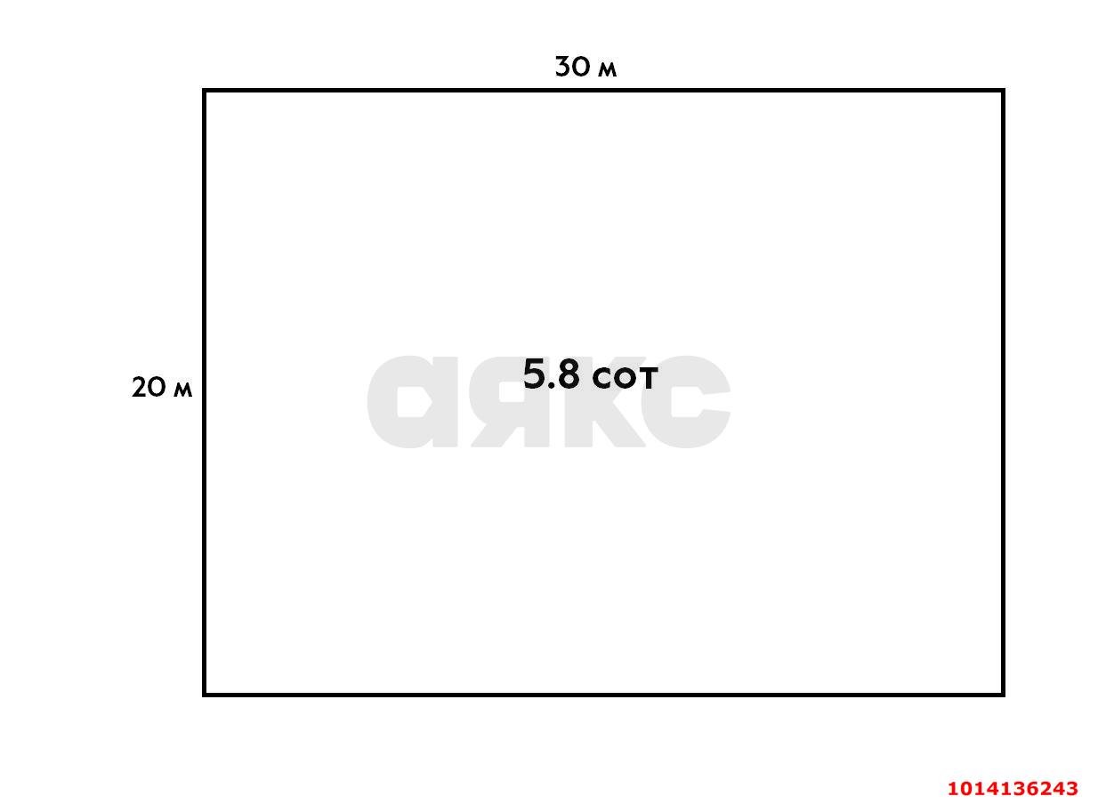 Фото №7: Участок садоводство 5.8 сот. - садовые участки Лесное, ул. Аэродромная, 54