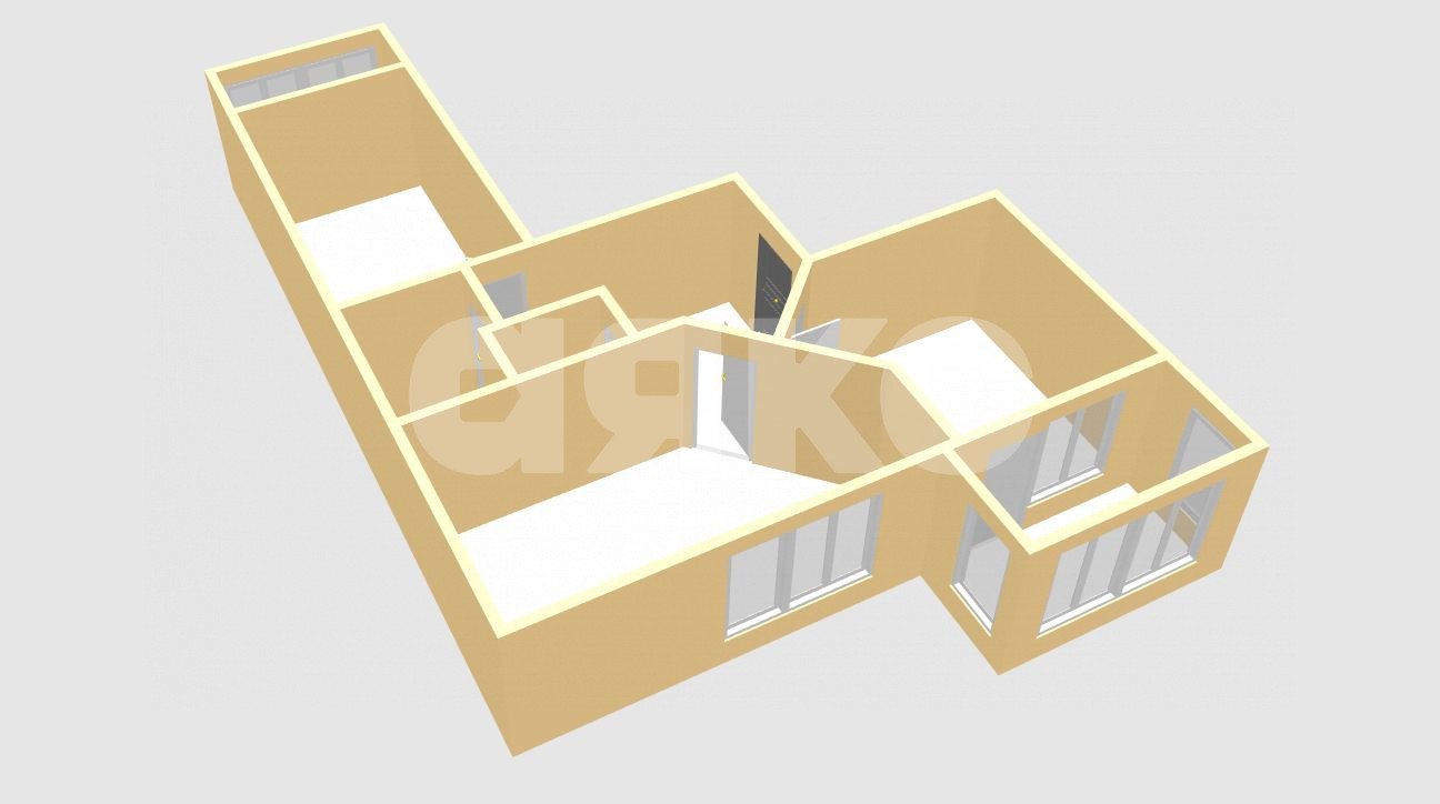 Фото №27: 2-комнатная квартира 70 м² - Анапа, жилой комплекс Радуга, ул. Парковая, 64Ак1