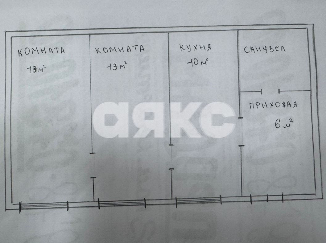 Фото №8: 2-комнатная квартира 44 м² - Симферополь, 974-й квартал, ул. Володарского, 9
