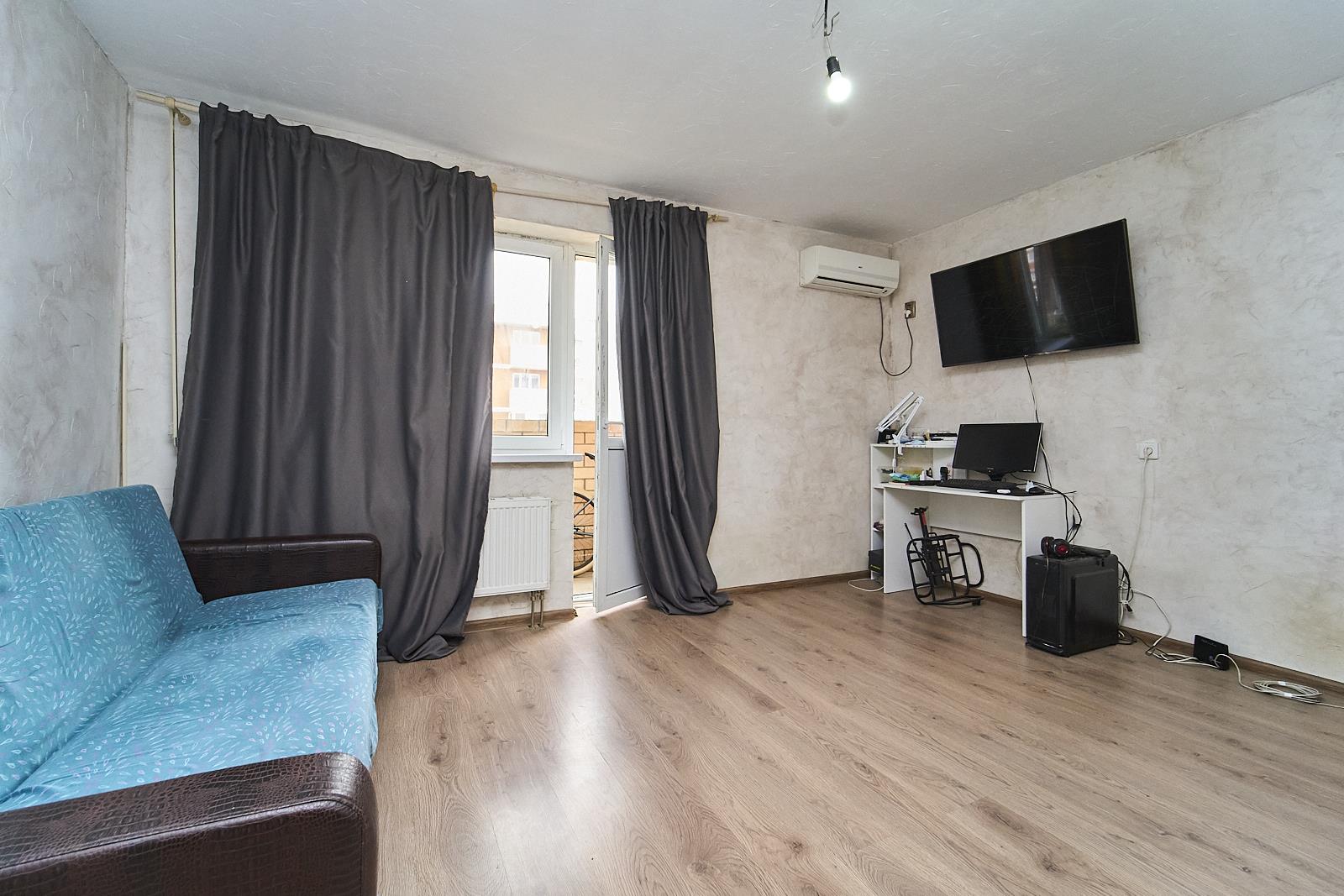 Фото №4: Студия 24 м² - Краснодар, Прикубанский внутригородской округ, мкр. жилой комплекс Спортивная Деревня, ул. Западный Обход, 42к6