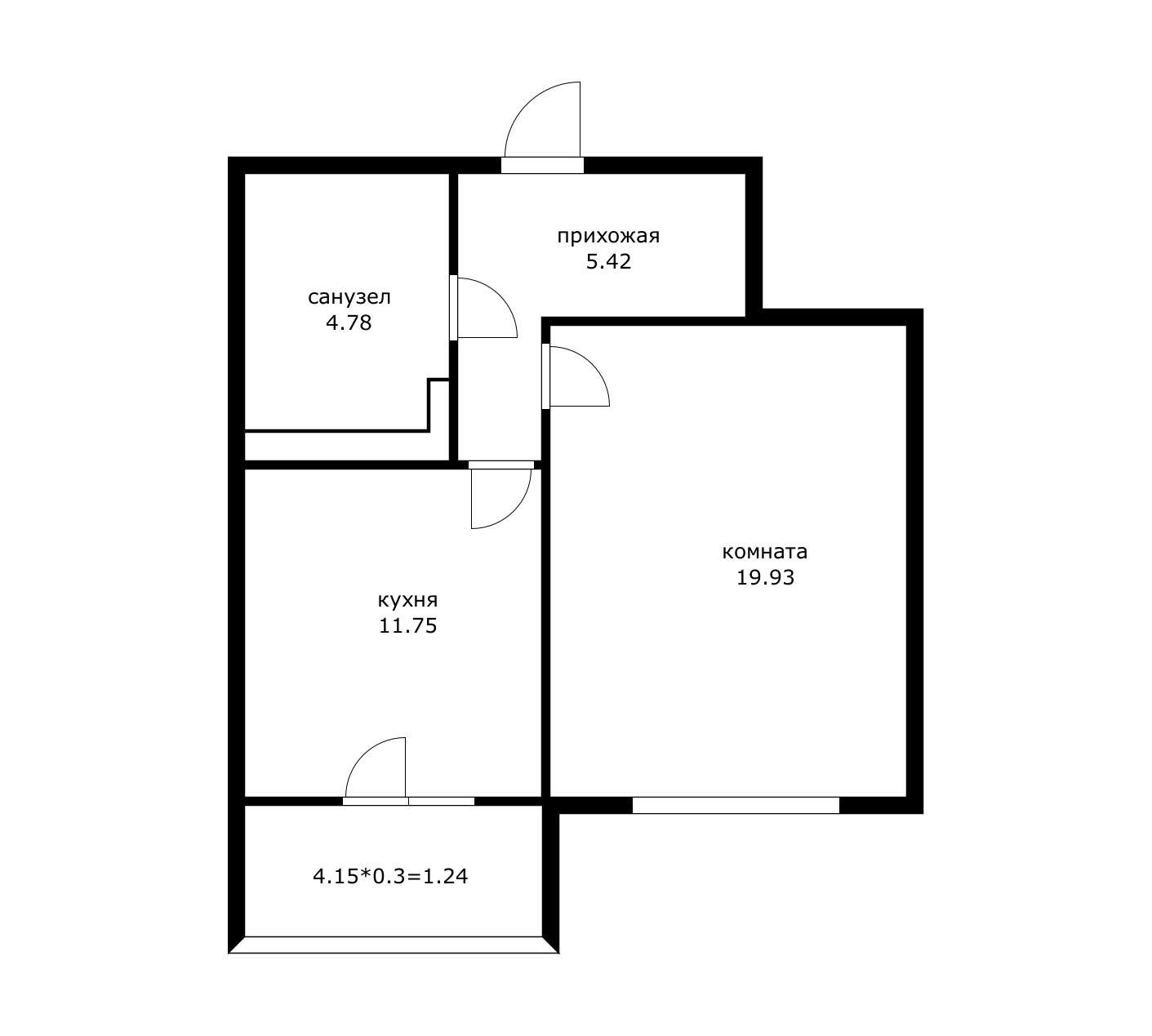 Фото №20: 1-комнатная квартира 43 м² - Краснодар, Прикубанский внутригородской округ, Авиагородок, мкр. ЖК На Стахановской, ул. Стахановская, 1/5к3