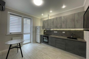 Фото №1: 1-комнатная квартира 43 м² - Краснодар, мкр. жилой комплекс На Стахановской, ул. Стахановская, 1/5к3