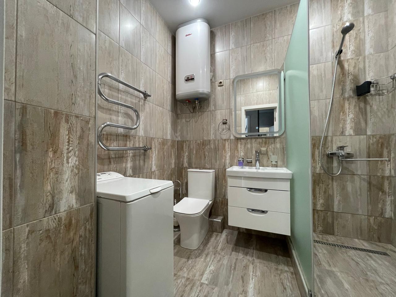 Фото №10: 1-комнатная квартира 43 м² - Краснодар, Прикубанский внутригородской округ, Авиагородок, мкр. ЖК На Стахановской, ул. Стахановская, 1/5к3