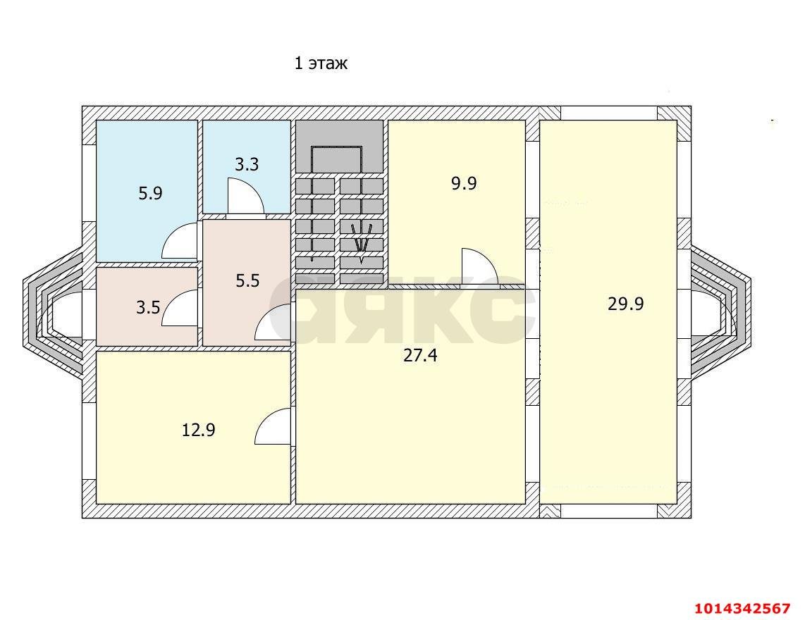 Фото №37: Дом 173 м² + 4.17 сот. - Краснодар, 2-я Площадка, ул. Дворцовая, 26