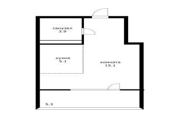 Фото №2: Студия 29 м² - Краснодар, мкр. Достояние, ул. Григория Булгакова, 8к1