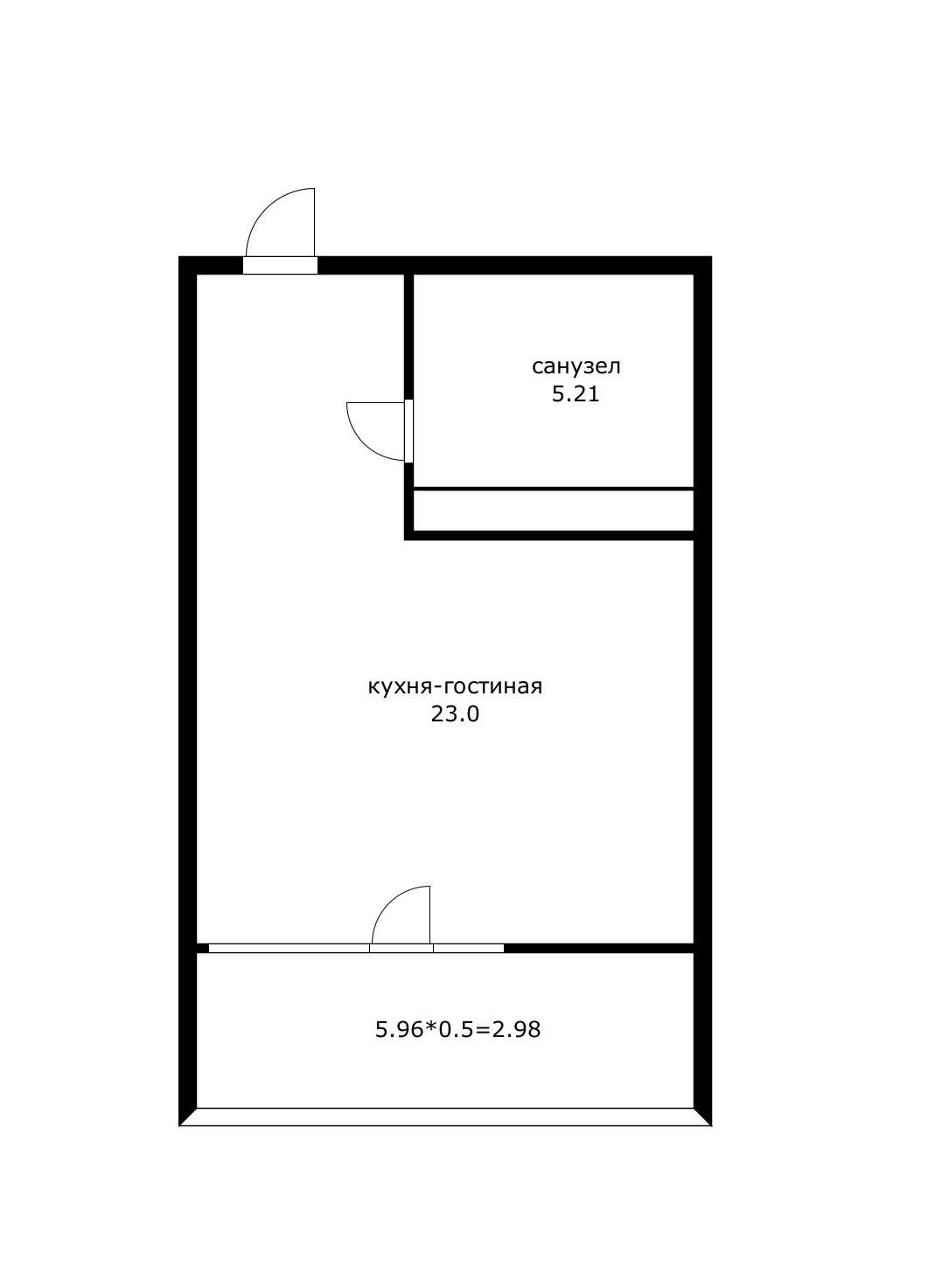 Фото №8: Студия 34 м² - Краснодар, Школьный, Прикубанский внутригородской округ, Круглик, мкр. жилой комплекс Сердце, ул. Школьная, 1